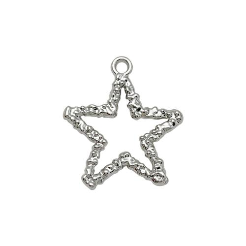 Zinc Alloy Jewelry Pendants, plated, DIY platinum color 