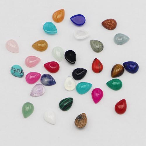 Gemstone Cabochons, Natural Stone, Teardrop, DIY 