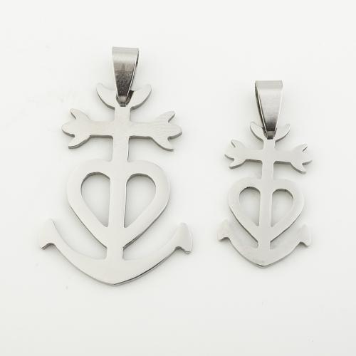 Pendentifs en acier inoxydable, Acier inoxydable 304, Placage de couleur argentée, DIY & normes différentes pour le choix, argent Environ 4mm, Vendu par PC