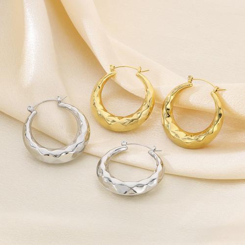 Stainless Steel Leverback Earring, 304 Stainless Steel, Vacuum Ion Plating, for woman 