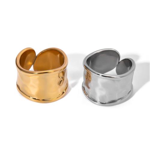 Edelstahl Fingerring, 304 Edelstahl, plattiert, Modeschmuck & unisex, keine, verkauft von PC