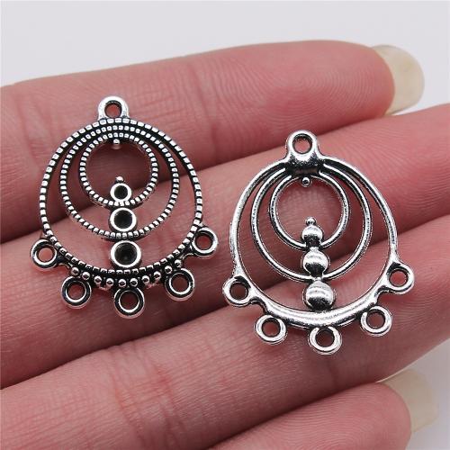 Zinc Alloy Jewelry Pendants, antique silver color plated, DIY & 1/5 loop 