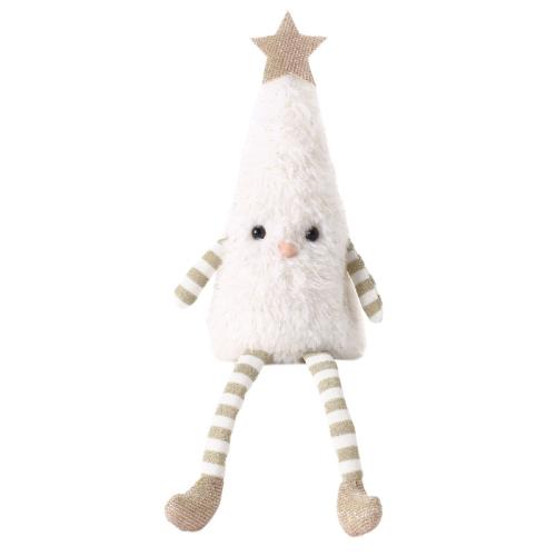 Non-woven Fabrics Christmas Doll, with Plush, Christmas Tree, cute 