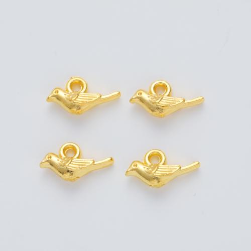 Zinc Alloy Animal Pendants, Bird, DIY [