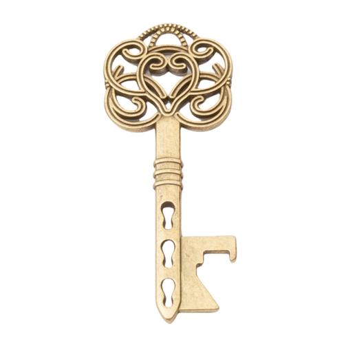 Zinc Alloy Key Pendants, DIY [