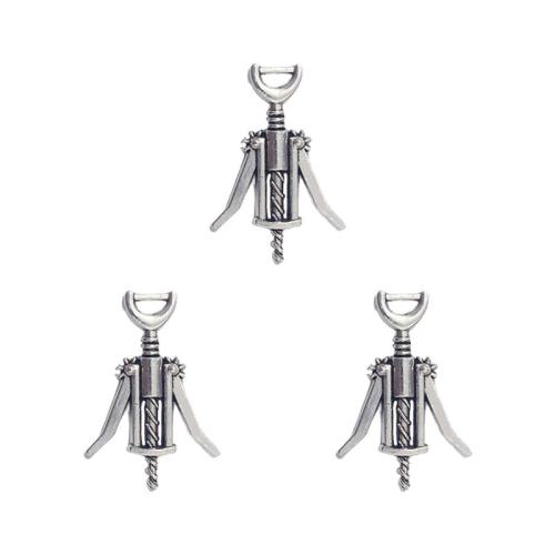 Zinc Alloy Tool Pendants, Bottle Opener, antique silver color plated, DIY Approx 