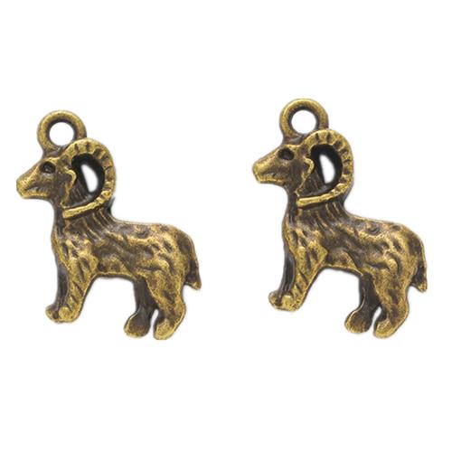 Zinc Alloy Animal Pendants, Sheep, DIY [