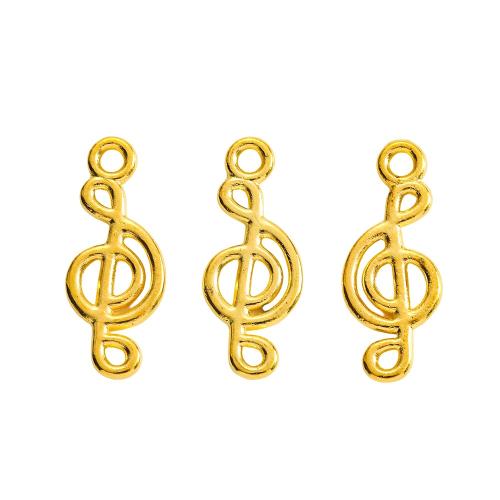 Musical Instrument Shaped Zinc Alloy Pendants, Music Note, DIY [