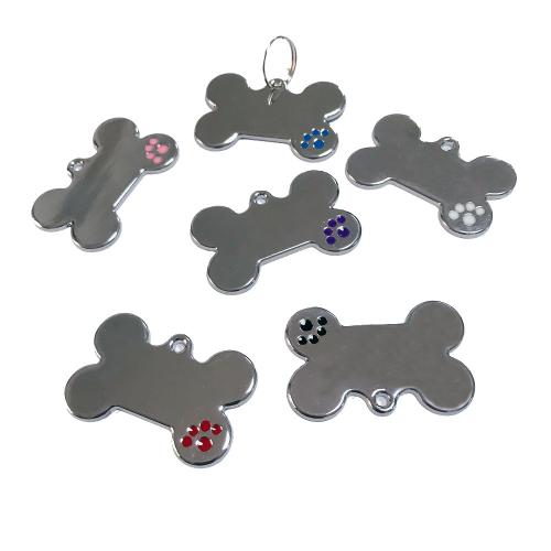 Zinc Alloy Pet Tag, DIY & enamel 