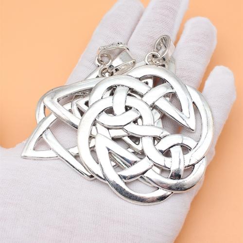 Zinc Alloy Jewelry Pendants, antique silver color plated, DIY 