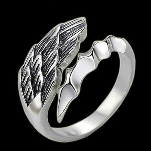 Zinc Alloy Finger Ring, fashion jewelry & Unisex silver color 