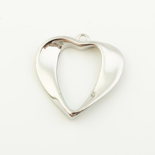 Stainless Steel Heart Pendants, 316 Stainless Steel, fashion jewelry & for woman, original color Approx 1mm 