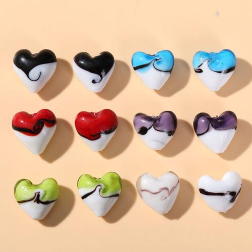 Lampwork Beads, Heart, DIY Approx 