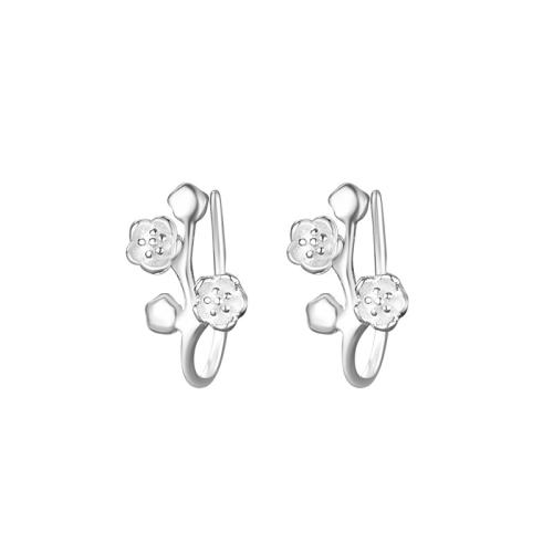 Boucle d'oreille goutte argent sterling, argent sterling 925, pour femme, argent, Vendu par paire