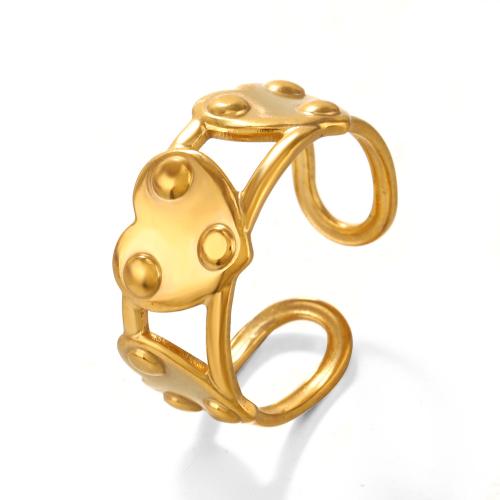 Edelstahl Fingerring, 304 Edelstahl, plattiert, Modeschmuck, keine, verkauft von PC