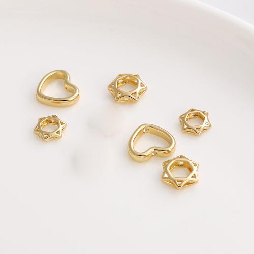 Brass Spacer Beads, plated, DIY golden [