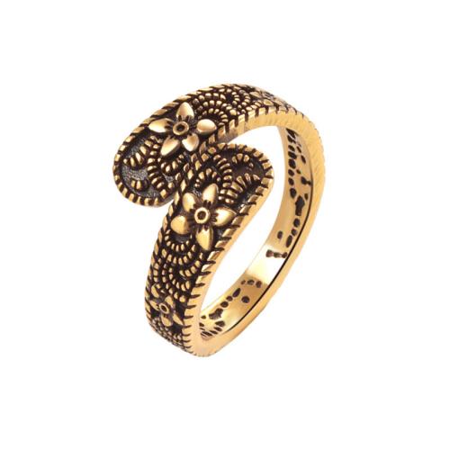 Brass Finger Ring, plated, for woman 