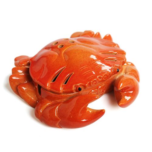 Porcelain Incense Burner, Crab, for home and office & durable [