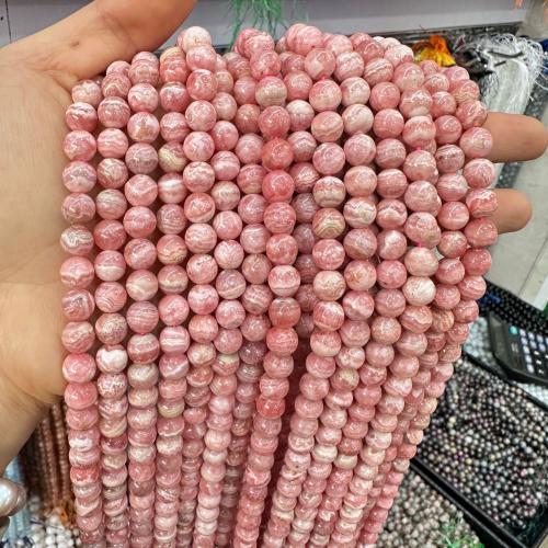 Rhodonite Beads, Rhodochrosite, Round & DIY Approx 38 cm [