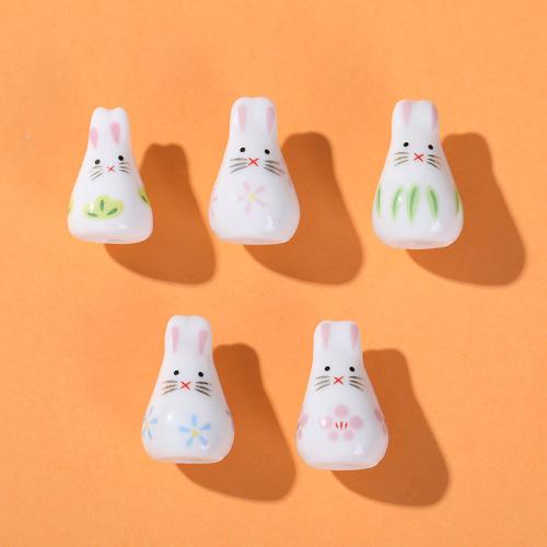 Animal Lampwork Beads, Rabbit, DIY 