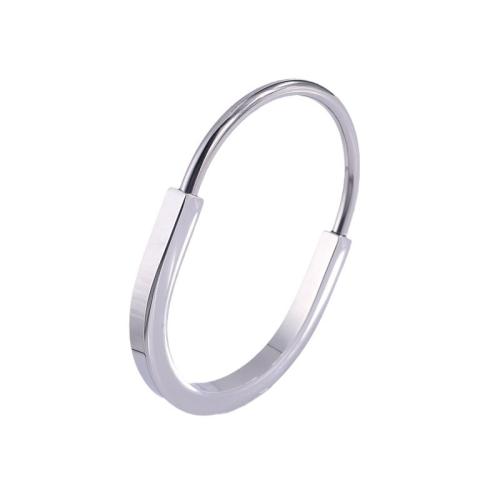 Stainless Steel Bangle, 304 Stainless Steel, Vacuum Ion Plating, fashion jewelry & for woman Inner Approx 65mm 