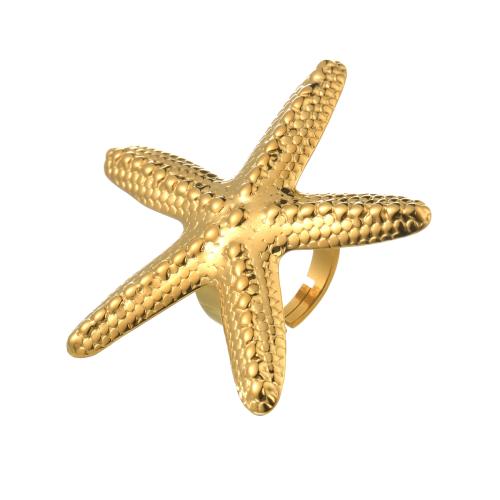 Fashion Stainless Steel Jewelry Sets, 304 Stainless Steel, Starfish, gold color plated, fashion jewelry golden 