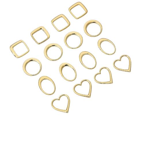 Brass Jewelry Pendants, plated, DIY golden 