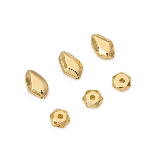 Brass Spacer Beads, plated, DIY golden [