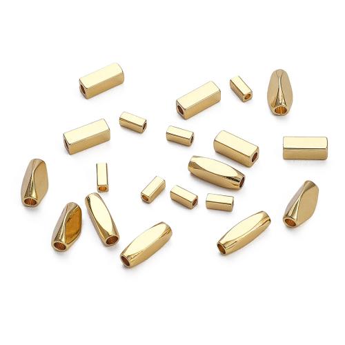 Brass Spacer Beads, plated, DIY  golden [