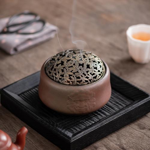 Porcelain Incense Burner, handmade, for home and office & durable [