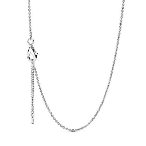 Zinc Alloy Necklace Chain, plated, DIY & Unisex Approx 45 cm 