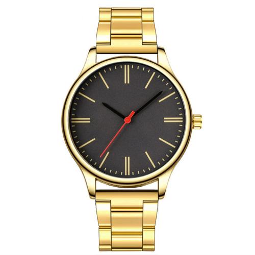 aleación de zinc Pulsera de reloj, con Vidrio & acero inoxidable 304, Esférico, chapado, movimiento chino & diferentes estilos para la opción & para hombre, longitud:aproximado 22 cm, Vendido por UD