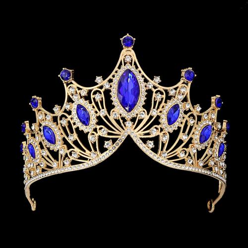 Bridal Tiaras, Zinc Alloy, fashion jewelry & for woman & with rhinestone 