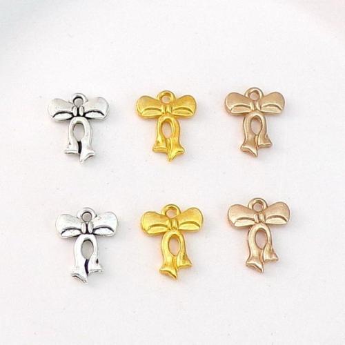 Zinc Alloy Bowkont Pendants, Bowknot, plated, DIY Approx [