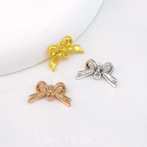 Zinc Alloy Charm Connector, Bowknot, plated, DIY & 1/1 loop Approx 