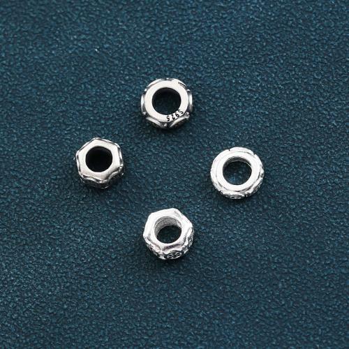 Sterling Silver Spacer Beads, 925 Sterling Silver, DIY 