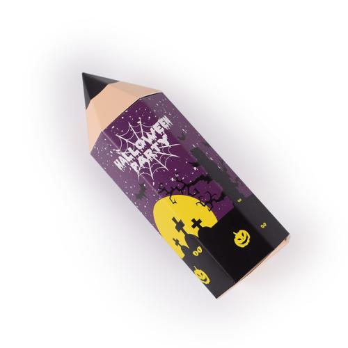 Paper Halloween Candy Box, pencil, printing, Foldable 