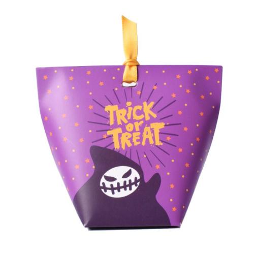 Paper Halloween Candy Box, printing, Foldable 