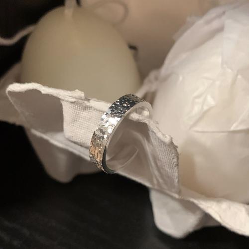 Anillo de Plata Ley, Plata de ley 925, Joyería & unisexo, tamaño:7, Vendido por UD