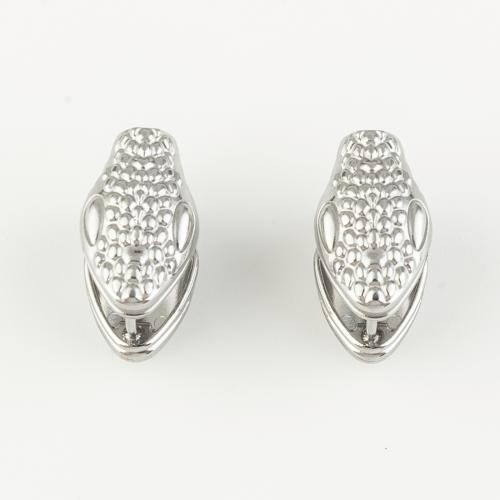 Stainless Steel Leverback Earring, 316 Stainless Steel, fashion jewelry & for woman, original color 