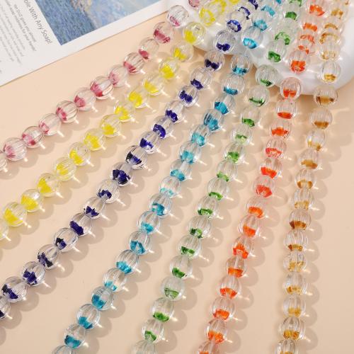 Handgefertigte Lampwork Perlen, Kürbis, DIY, keine, 12mm, ca. 100PCs/Tasche, verkauft von Tasche