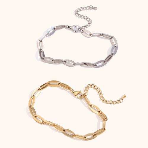 Stainless Steel Anklets Jewelry, 304 Stainless Steel, with 5cm extender chain, plated, fashion jewelry cm 