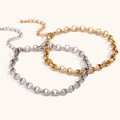 Stainless Steel Anklets Jewelry, 304 Stainless Steel, with 5cm extender chain, plated, fashion jewelry cm 