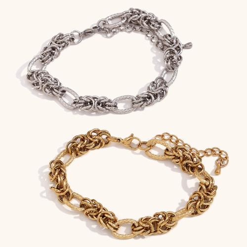 Stainless Steel Anklets Jewelry, 304 Stainless Steel, with 5cm extender chain, plated, fashion jewelry cm 