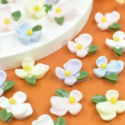 Mobile Phone DIY Decoration, Resin, Flower, epoxy gel, Random Color [