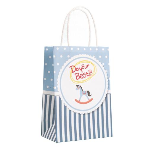 Kraftpapier Geschenk Tasche, Drucken, verschiedene Muster für Wahl, 150x80x210mm, verkauft von PC