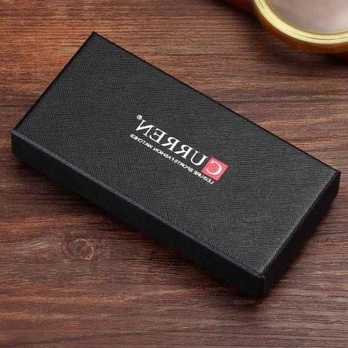 Cardboard Watch Box, Paper, durable, black 