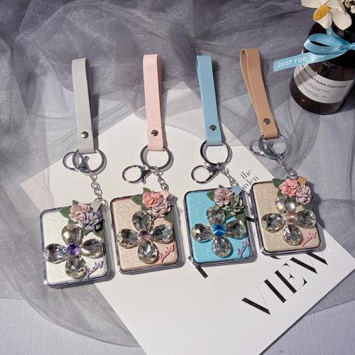 alliage de zinc Pendentif Bag, avec Perceuse à eau en verre, multifonctionnel & pour femme, couleurs mélangées, Vendu par fixé