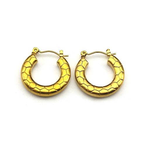 Stainless Steel Leverback Earring, 304 Stainless Steel, fashion jewelry & for woman, golden 