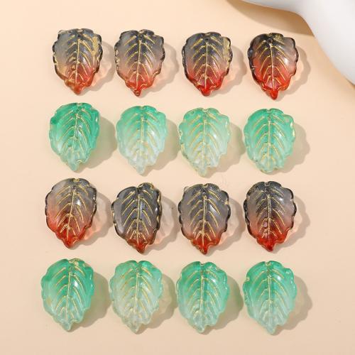 Lampwork Beads, Leaf, DIY Approx 